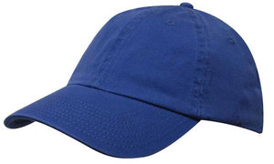 Washed Chino Twill Cap - Ocean Blue