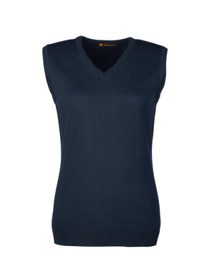 Harriton Ladies' Pilbloc™ V-Neck Sweater Vest