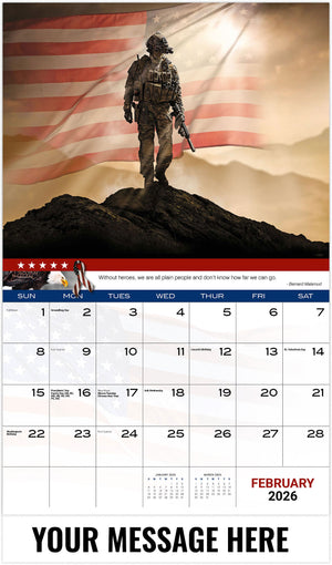 Home of the Brave - 2026 Promotional Calendar