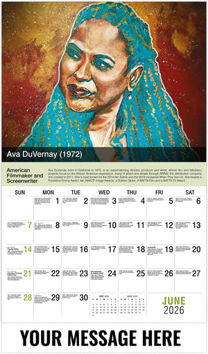 Black History: A Celebration - 2026 Promotional Calendar