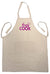 Large Cotton Apron - Natural - CM1068