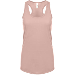 Next Level Ladies' Ideal Racerback Tank - Desert Pink