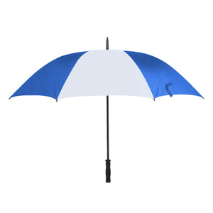 60" Arc Ultra Lightweight Umbrella - White With Blue