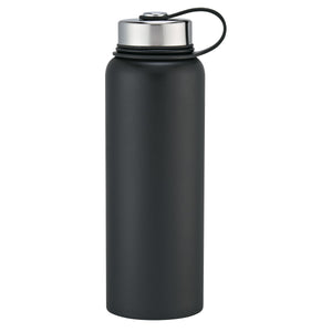 40 Oz. Invigorate Stainless Steel Bottle - Black