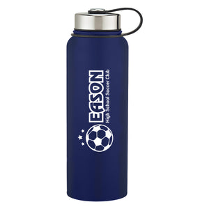 40 Oz. Invigorate Stainless Steel Bottle - Navy Blue