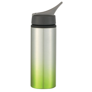 25 Oz. Aluminum Ozona Tumbler - Silver With Lime