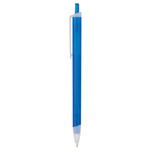 Slim Click Translucent Pen - Frost Blue