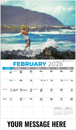 Fishing and Hunting - 2026 Promotional Calendar