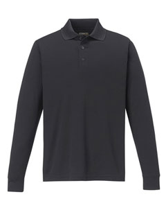 Core 365 Pinnacle Long Sleeve Pique Polo (Men's) AC88192 (Carbon)