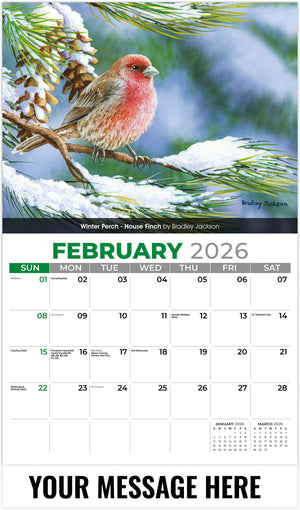 Garden Birds - 2026 Promotional Calendar