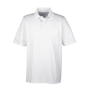 Core365 Origin Performance Pique Polo with Pocket - Men's AC88181P (White)