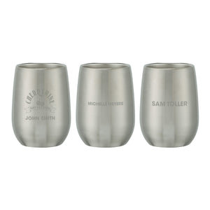 Stainless Steel Stemless Wine Glass