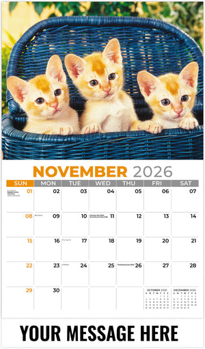 Kittens - 2026 Promotional Calendar