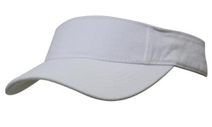 BHC Visor with Sandwich - Custom Embroidered - HP_4230 - White