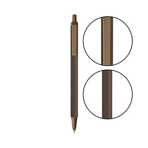 Espresso BIC® Clic Stic® Pen - Espresso With Metallic Sand