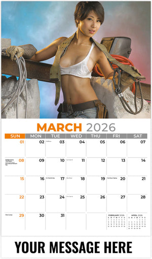 Building Babes - 2026 Promotional Calendar