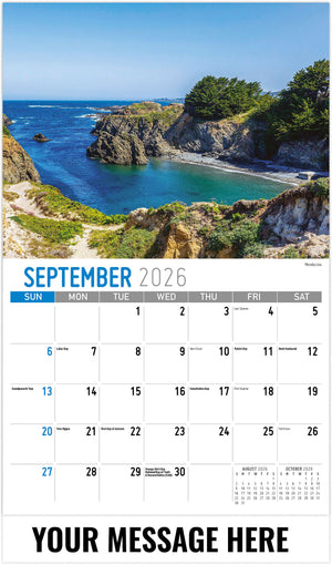 Scenes of California - 2026 Promotional Calendar