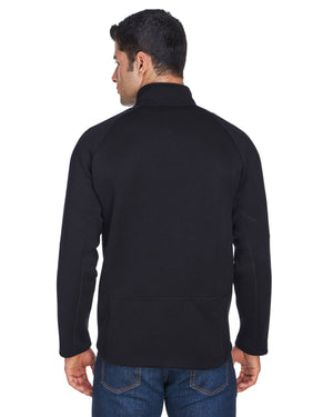 Devon & Jones Adult Bristol Sweater Fleece Quarter-Zip