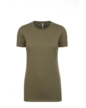 Ladies' CVC T-Shirt - Military Green