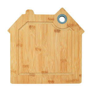 House Shape Cutting Board - Bamboo