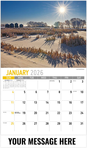 Scenes of Western Canada - 2026 Promotional Calendar