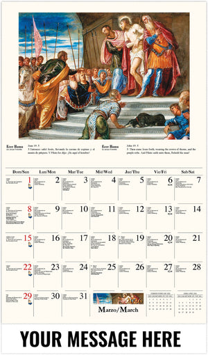 Catholic Inspirations (Bilingual) - 2026 Promotional Calendar