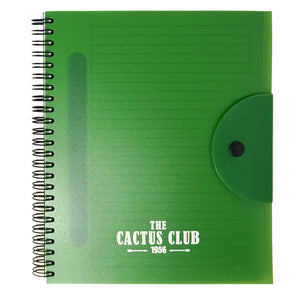 8" x 6" Spiral Notebook - CM1049 - Green