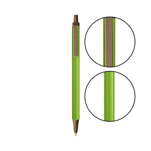 Metallic Green BIC® Clic Stic® Pen - Metallic Green With Metallic Sand