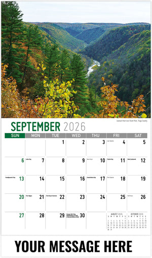 Scenes of Pennsylvania - 2026 Promotional Calendar