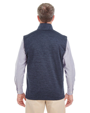 Devon & Jones Men's Newbury Mélange Fleece Vest