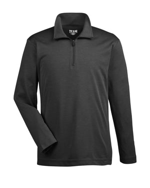 Team 365 Youth Zone Sonic Heather Performance Quarter-Zip