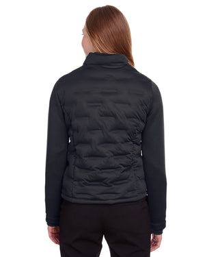 North End Ladies' Loft Pioneer Hybrid Bomber Jacket