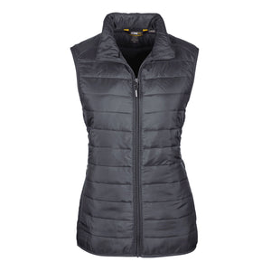 Core365 Packable Puffer Vest - Women ACCE702W (Carbon)