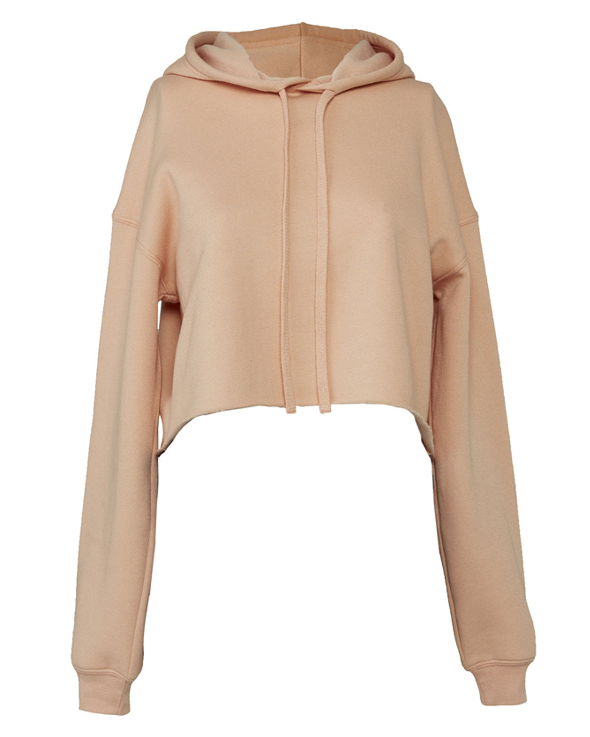 Bella + Canvas Ladies' Cropped Fleece Hoodie