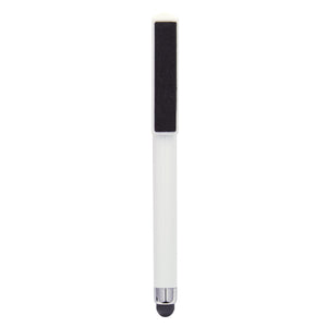 Stylus Pen With Phone Stand And Screen Cleaner - White