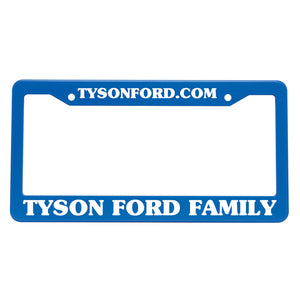 License Plate Frame in Polybag - KL_0760 - Black