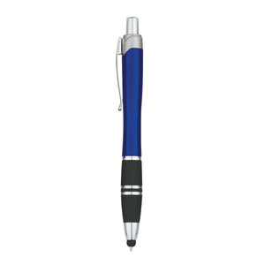 Tri-Band Pen With Stylus - Blue