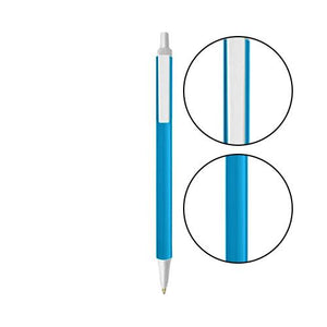 Blue BIC® Clic Stic® Pen - Blue With Clear