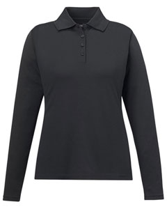 Core 365 Pinnacle Long Sleeve Pique Polo - women's AC78192 (Carbon)