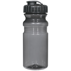 20 Oz. Fitness Bottle w/ Super Sipper Lid - Translucent Green