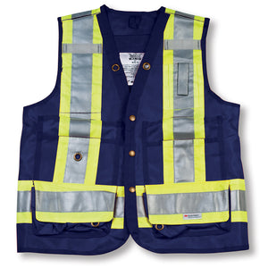 Surveyor Safety Vest - Navy