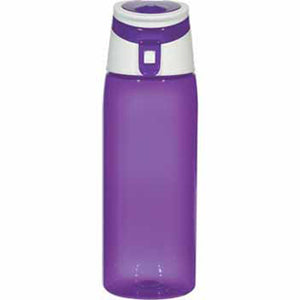 24 oz Flip Top Sports Bottle - Translucent Purple