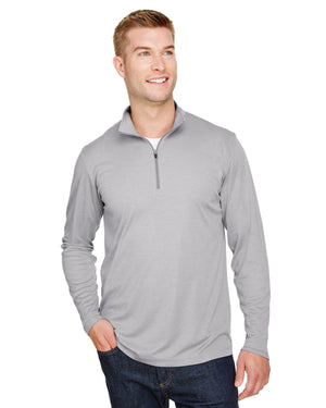 Team 365 Men's Zone Sonic Heather Performance Quarter-Zip