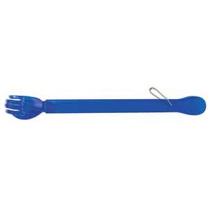 Back Scratcher With Shoehorn - Translucent Blue