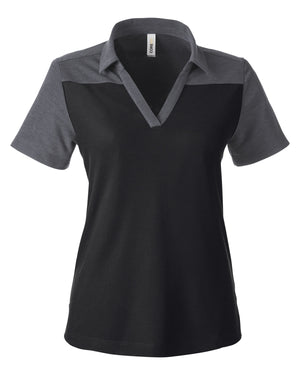 Core365 Ladies' Fusion ChromaSoft Colorblock Polo