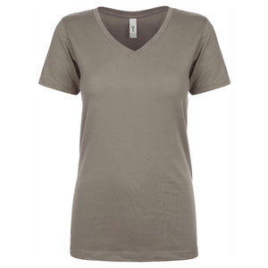 Next Level Ladies' Ideal V - Warm Gray