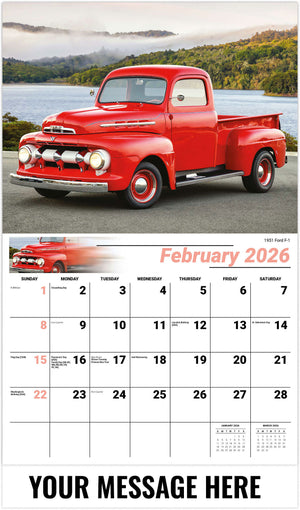 Pumped-Up Pickups - 2026 Promotional Calendar