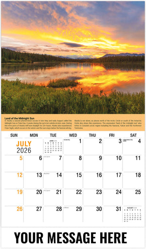 Planet Earth - 2026 Promotional Calendar