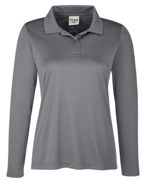 Team 365 Ladies' Zone Performance Long Sleeve Polo