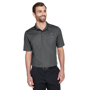 CrownLux Performance™ Men's Plaited Polo - Front